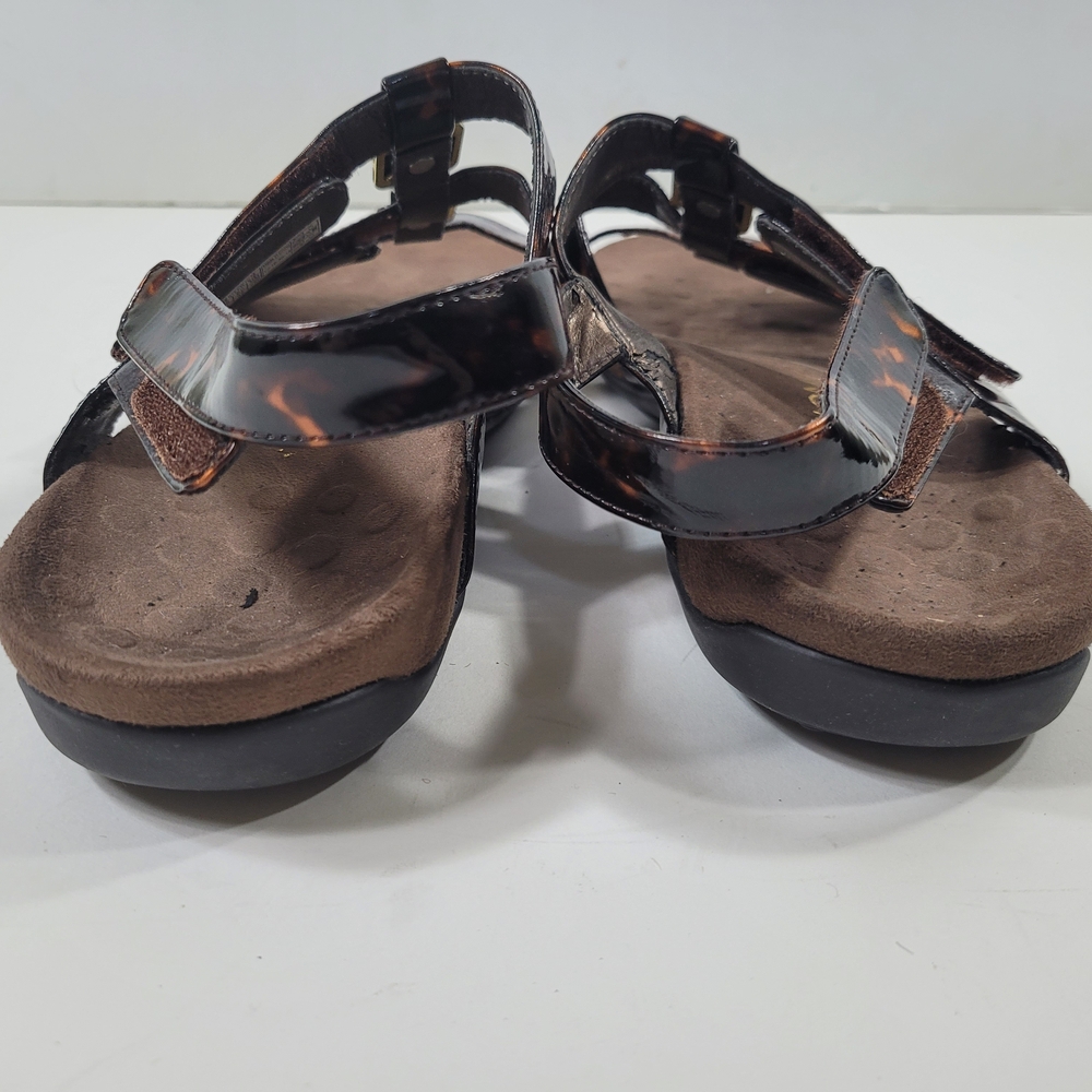 Vionic 44amber Women's Tortoise Shell Strappy Wom… - image 8